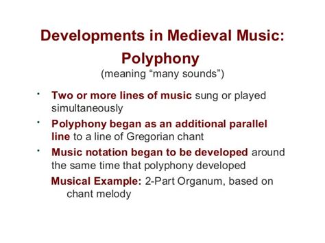 what does polyphonic mean in music? What about its influence on the development of classical music?