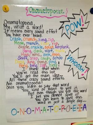 which line of poetry displays onomatopoeia? Onomatopoeia is not only a linguistic device that mimics the sound of natural phenomena or human actions but also an essential element in creating vivid imagery and enhancing the auditory experience in poetry.